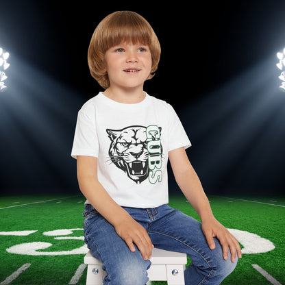 Brenham Cubs Mascot Heavy Cotton™ Toddler T-shirt