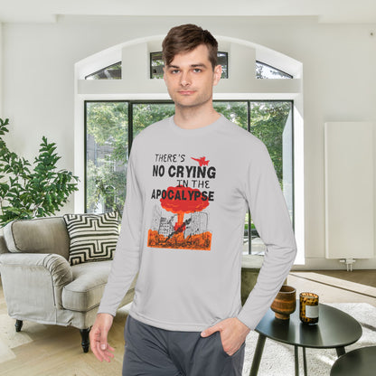 There's No Crying In The Apocolypse Unisex Lightweight Long Sleeve Tee