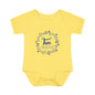 Blue Milestone Wreath Onesie-Two Months
