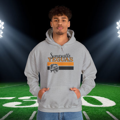 Somerville Yeguas w/Mascot Adult Heavy Blend™ Hooded Sweatshirt