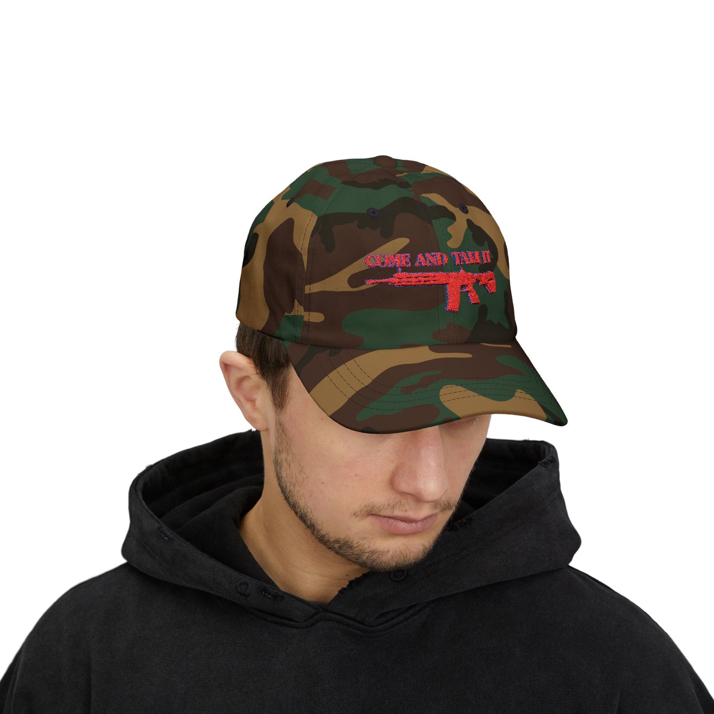 Come & Take It Embroidered Classic Dad Cap