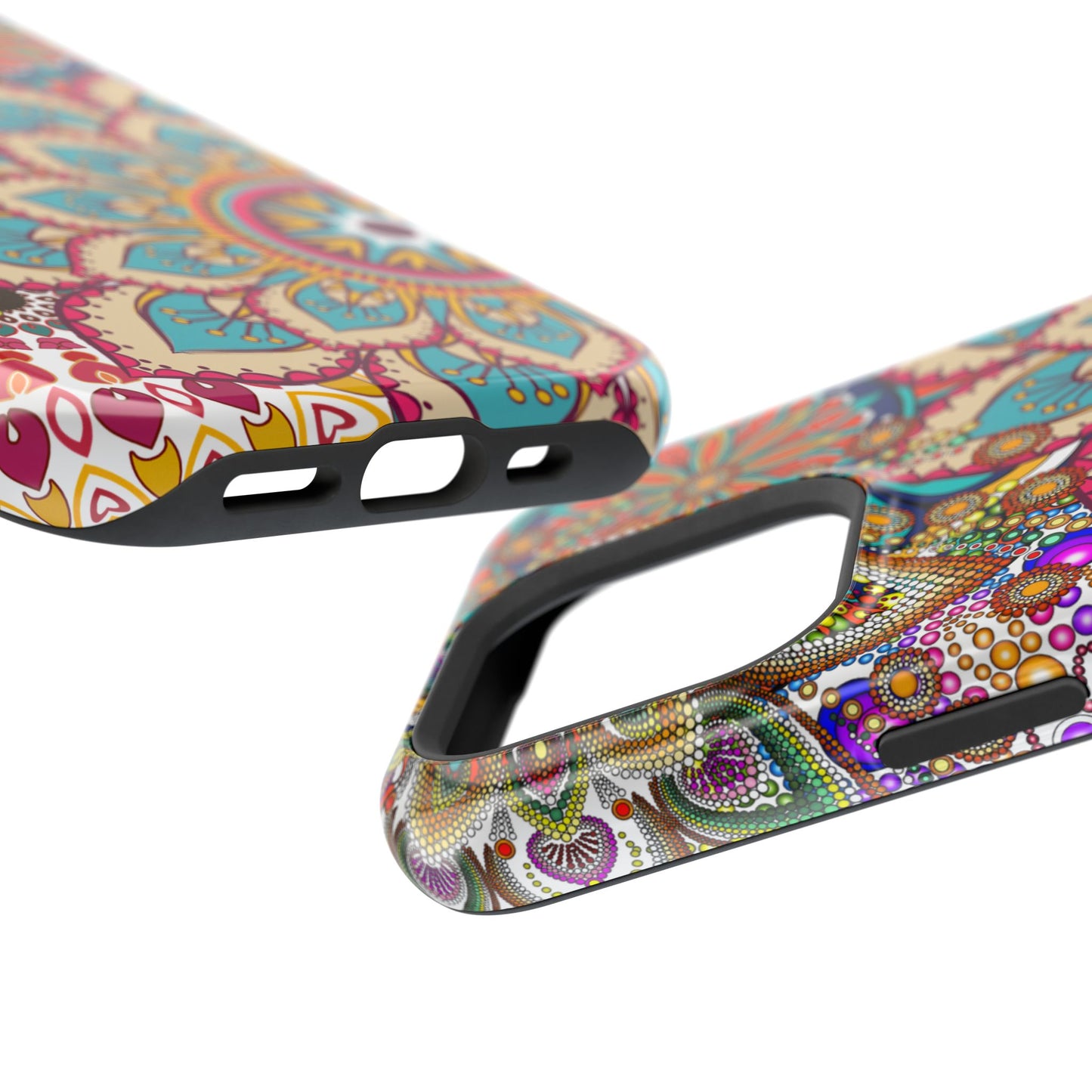 Colorful Mandala MagSafe® Compatible Tough Case for iPhone