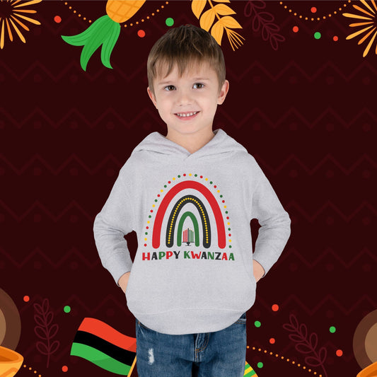 Happy Kwanzaa Arch Toddler Hoodie