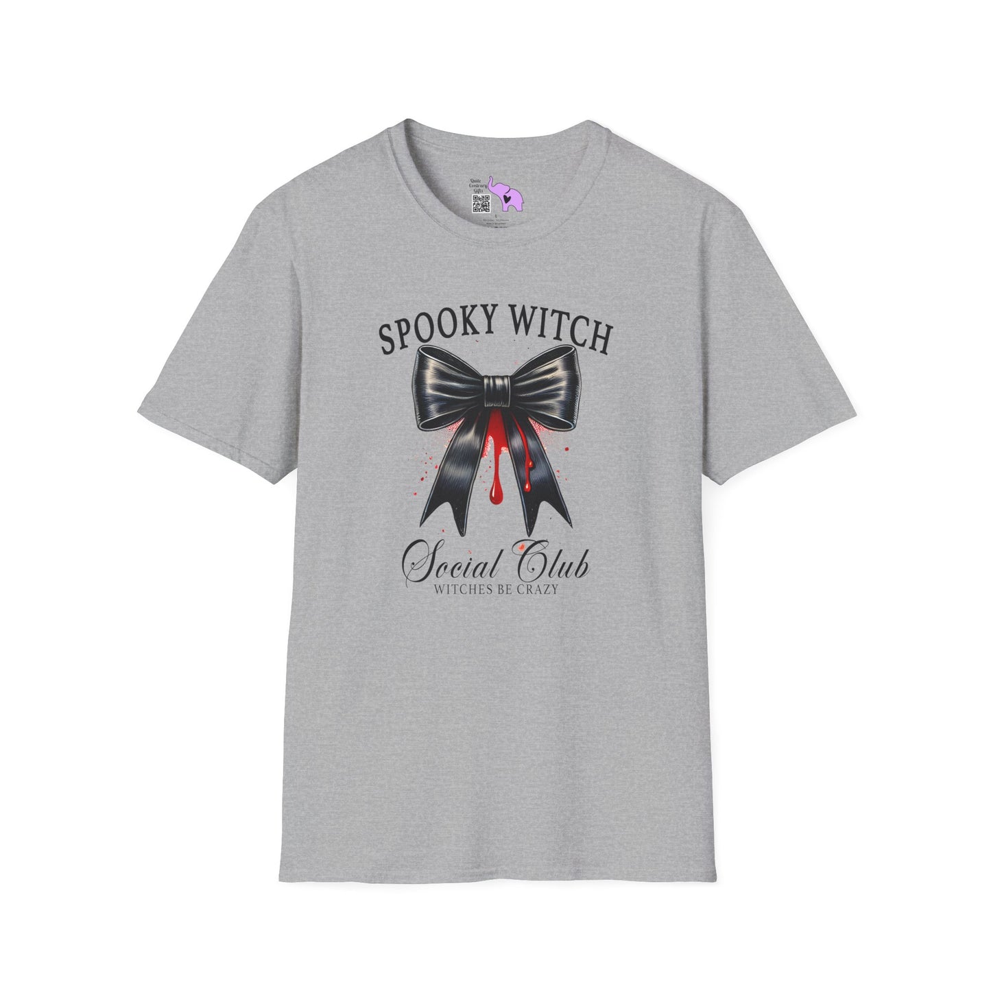 Spooky Witch Social Club Adult T-shirt