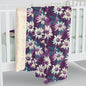 Twilight Daisy Meadow Fleece Blanket