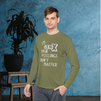 I'm GenX Your Feelings Don't Matter Unisex Lightweight Long Sleeve Tee