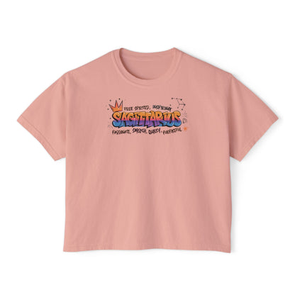 Sagittarius Street Art Women's Boxy Tee
