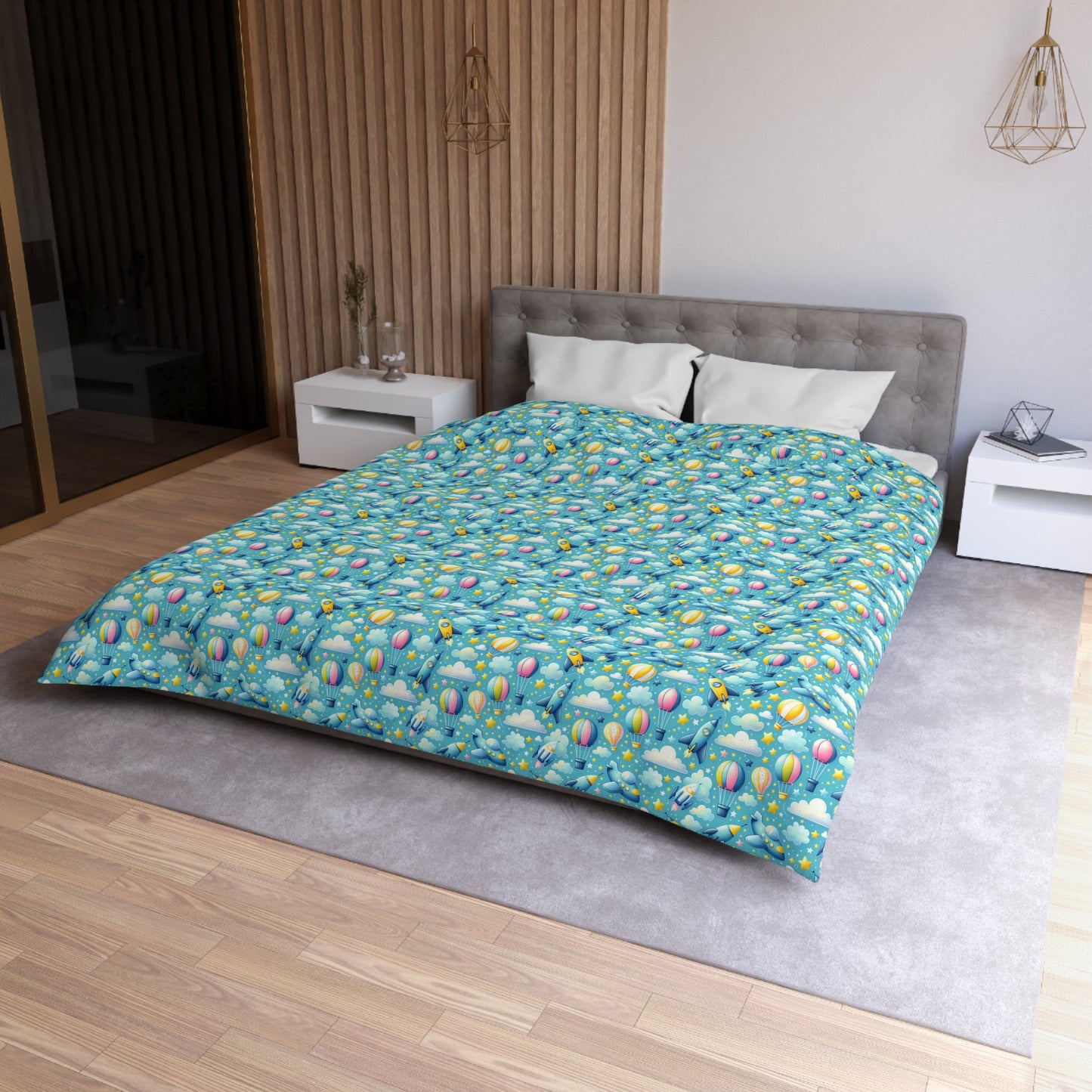 Up, Up & Away Duvet Bedding Set