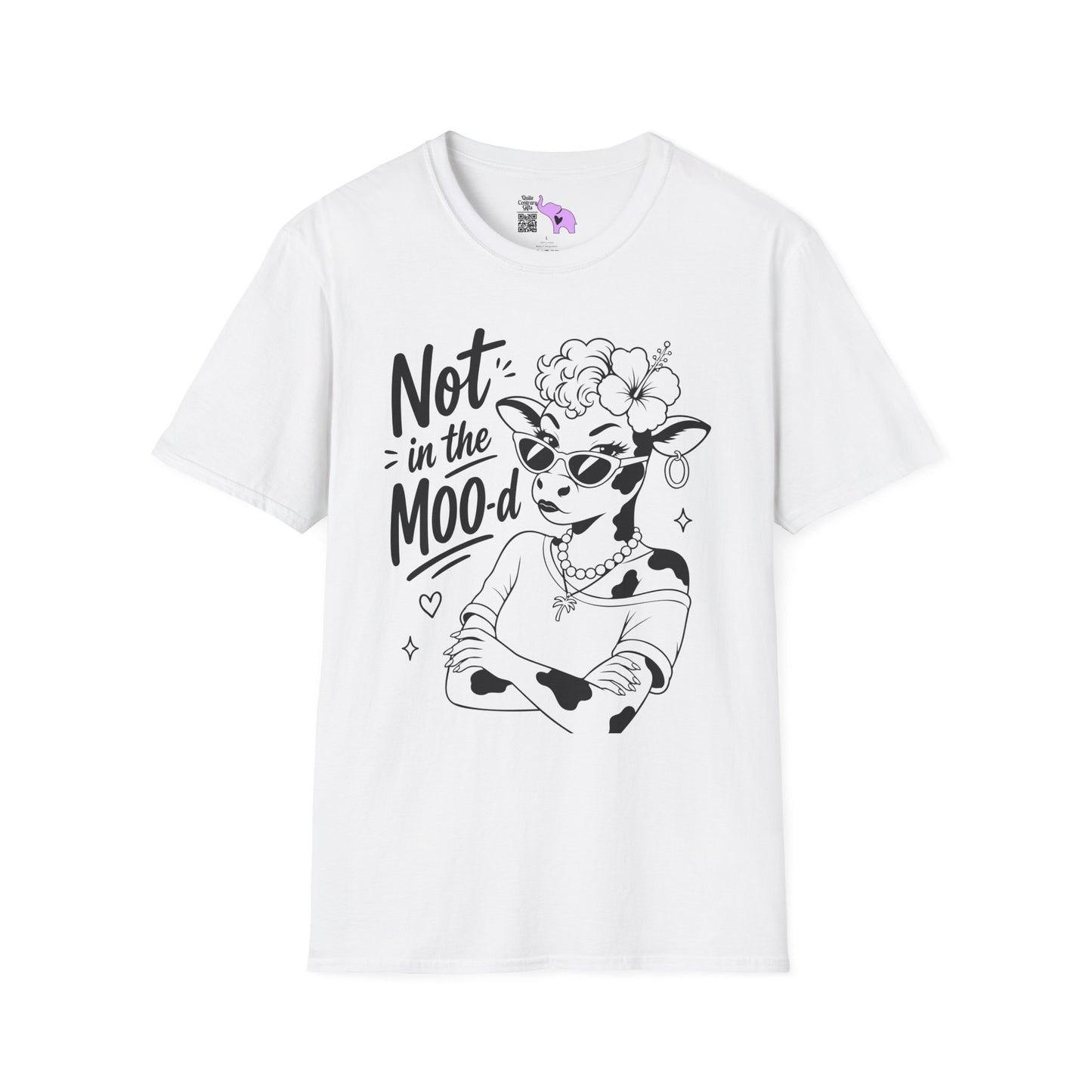 Not in the Moo-d Adult T-shirt
