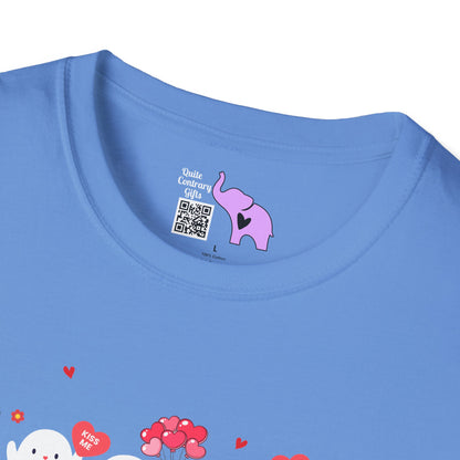 Valentines Ghosts Adult T-shirt