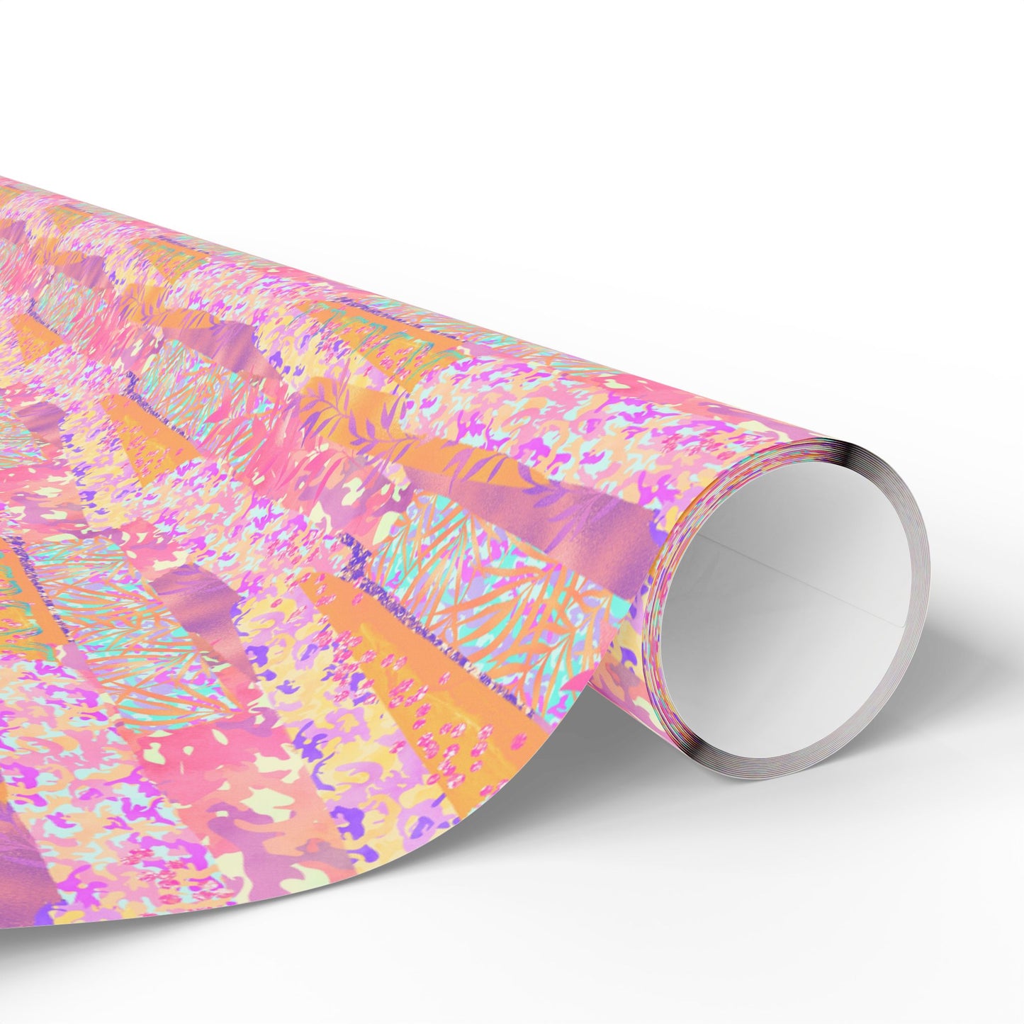 Wild Tropic Collage Wrapping Paper