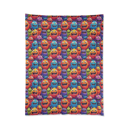 Happy Little Monsters Comforter