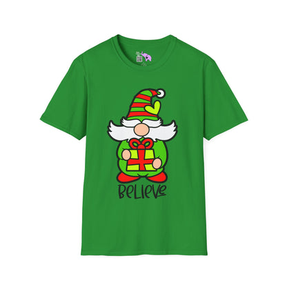 Believe Gnome Adult T-shirt