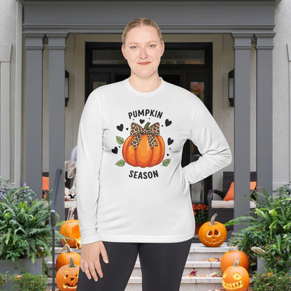 Pumpkin Season Adult Long Sleeve Tee