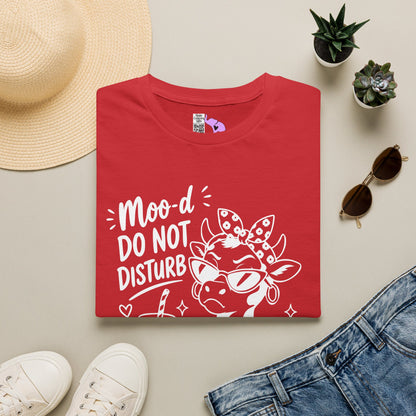 Moo-d: Do Not Disturb Given Adult T-shirt