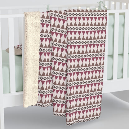 Rosewood Cairn Stripes Fleece Blanket