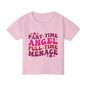 Part Time Angel Full Time Menace  Heavy Cotton™ Toddler T-shirt