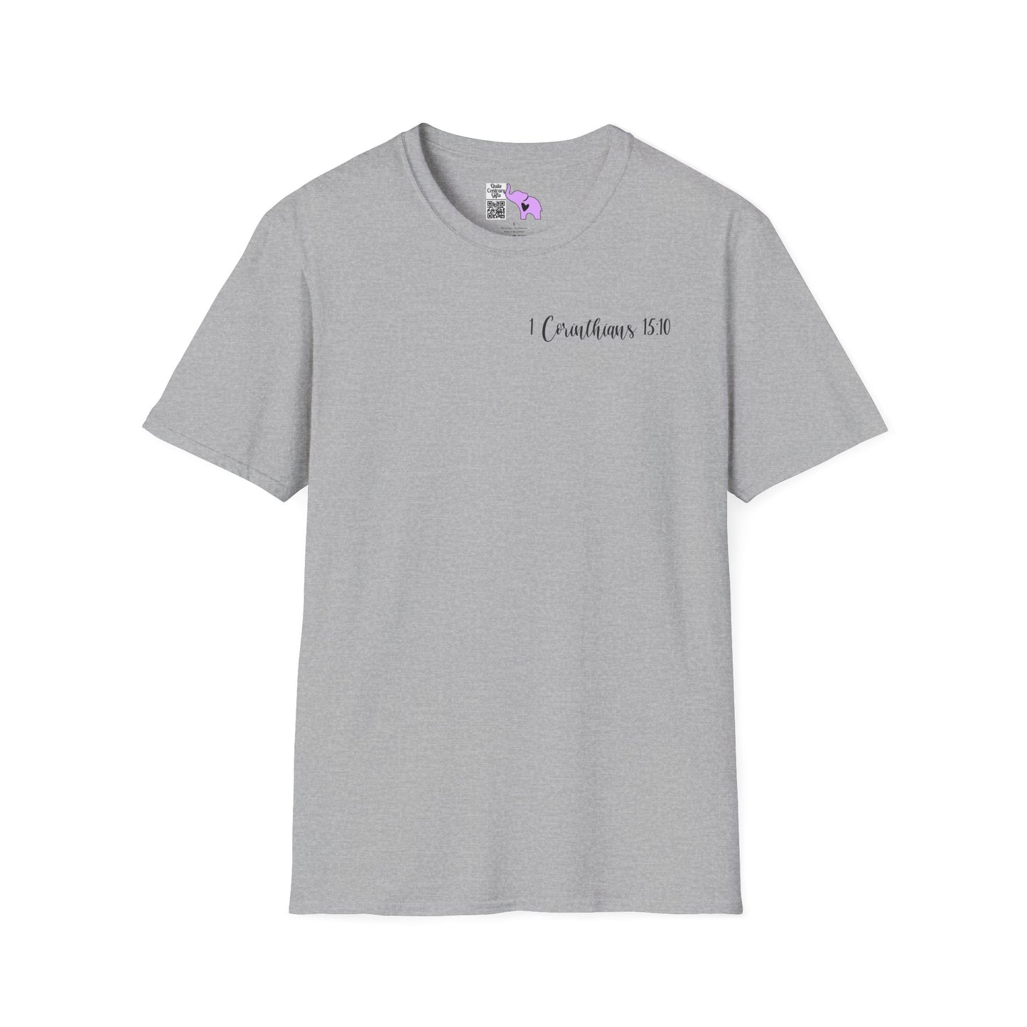""Try Jesus Not Me 1 Corinthians 15:10 Adult T-shirt