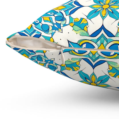 Porto Breeze Throw Pillow