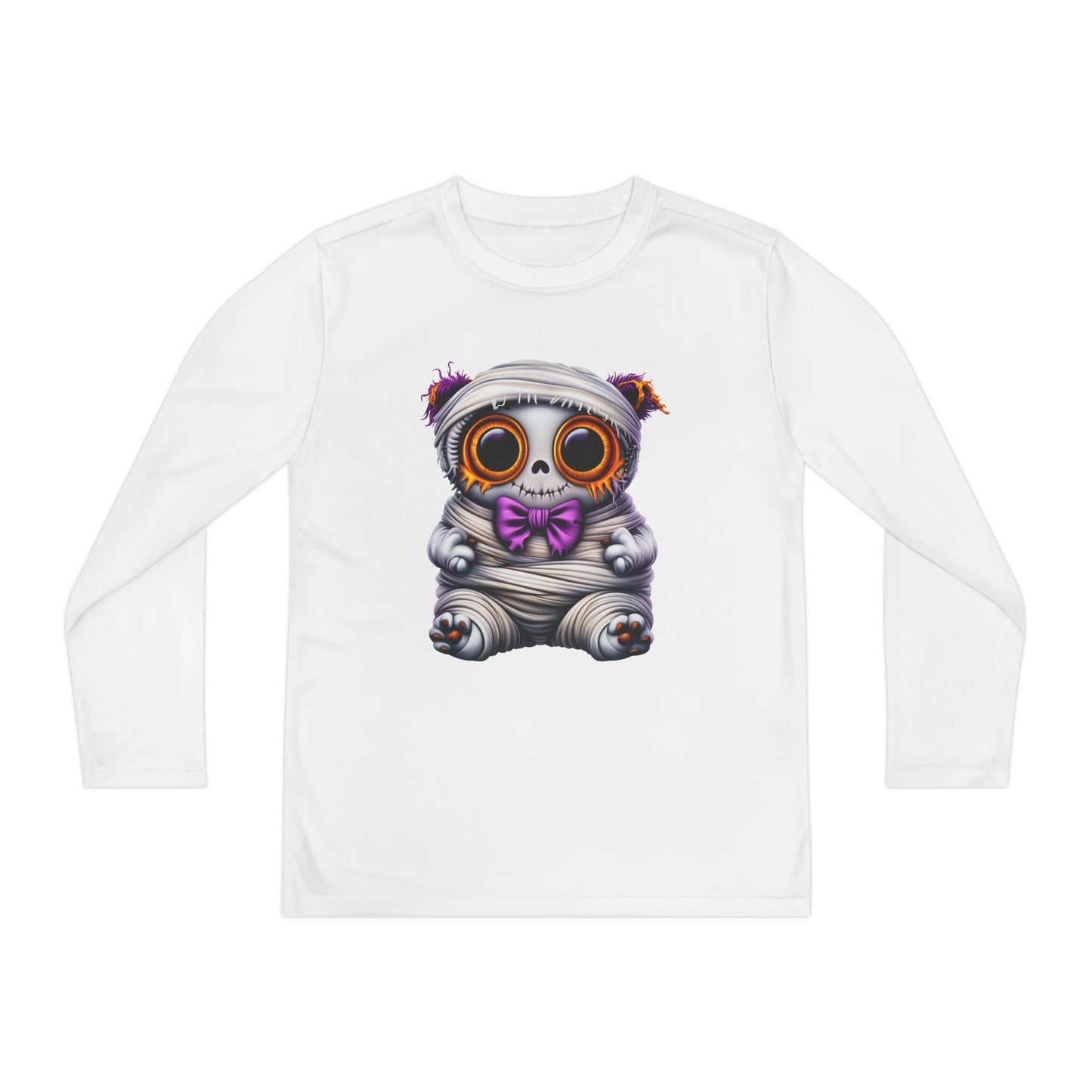 Mummy Bear Youth Long Sleeve Tee
