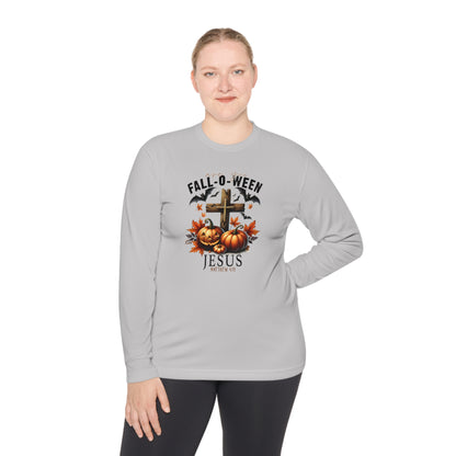 Are You Fall-O-Ween Jesus Lightweight Long Sleeve Tee