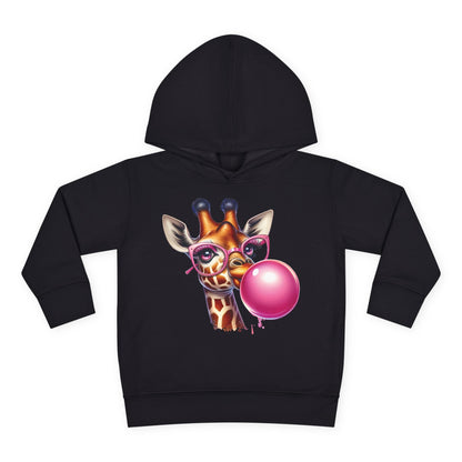 Girraffe Blowing Bubble Toddler Hoodie