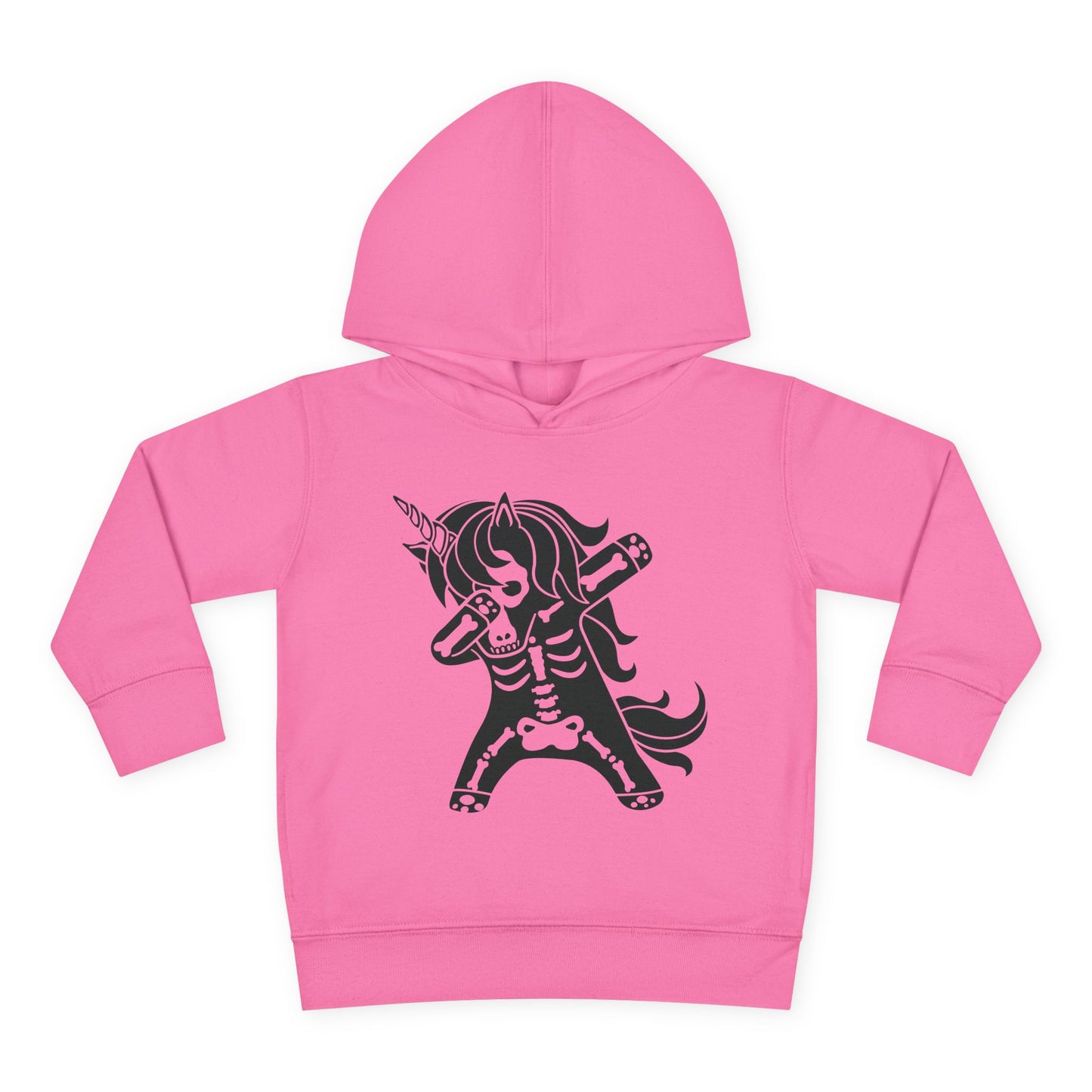 Dabbing Unicorn Skeleton Toddler Hoodie