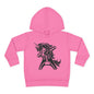 Dabbing Unicorn Skeleton Toddler Hoodie