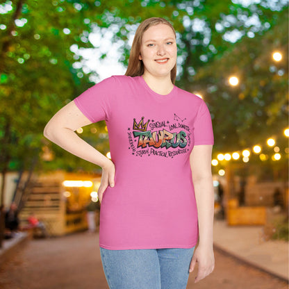 Taurus Street Art Adult T-shirt