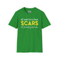 All Warriors Have Scars #CancerSurvivor Adult T-shirt