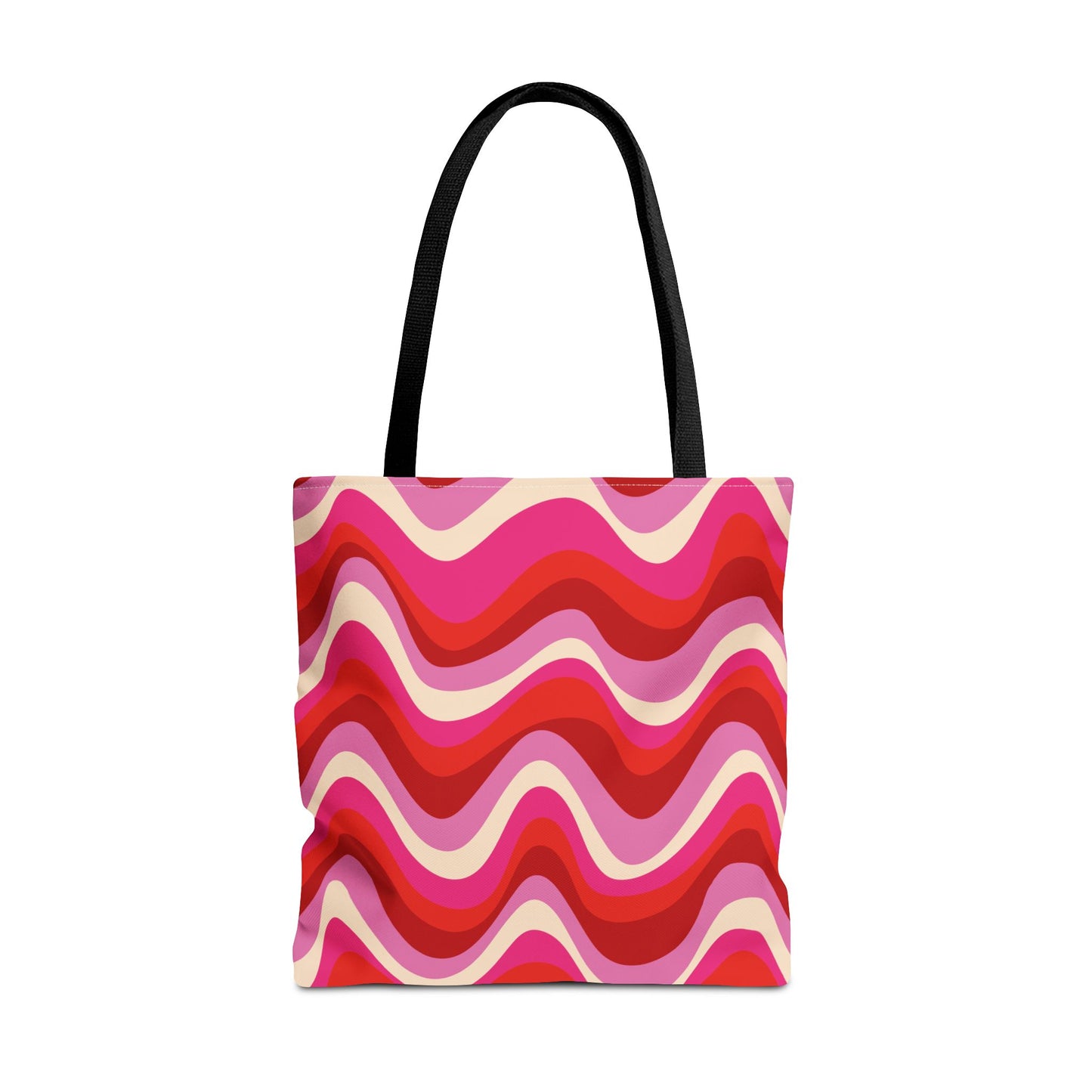 Blush Frequency Canvas Tote Bag