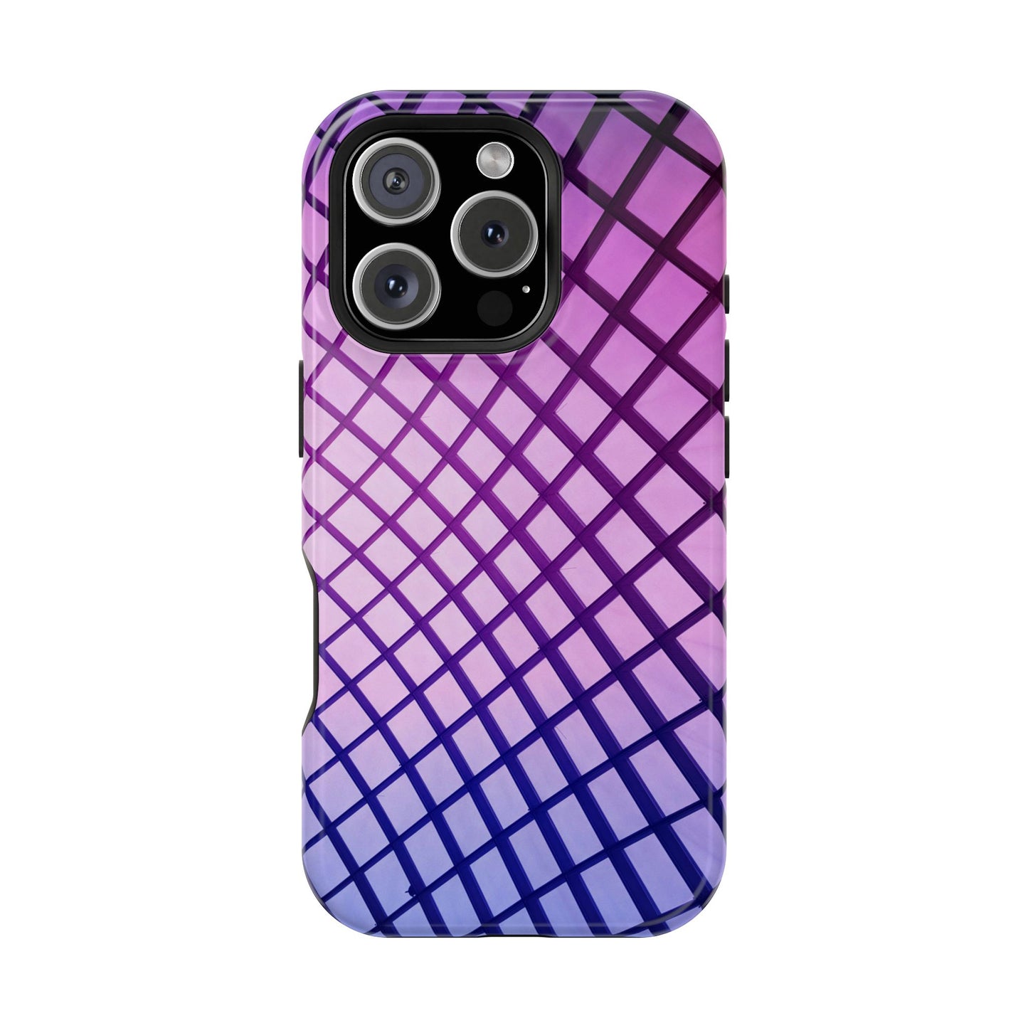 Midnight Mist Mosaic MagSafe® Compatible Tough Case for iPhone