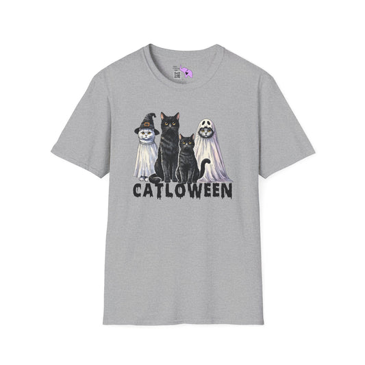Catloween Adult T-shirt