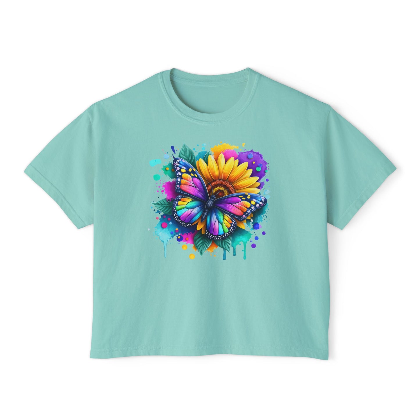 Bloom & Flutter Women's Boxy Tee