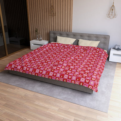 Valentine Toss  Duvet Bedding Set