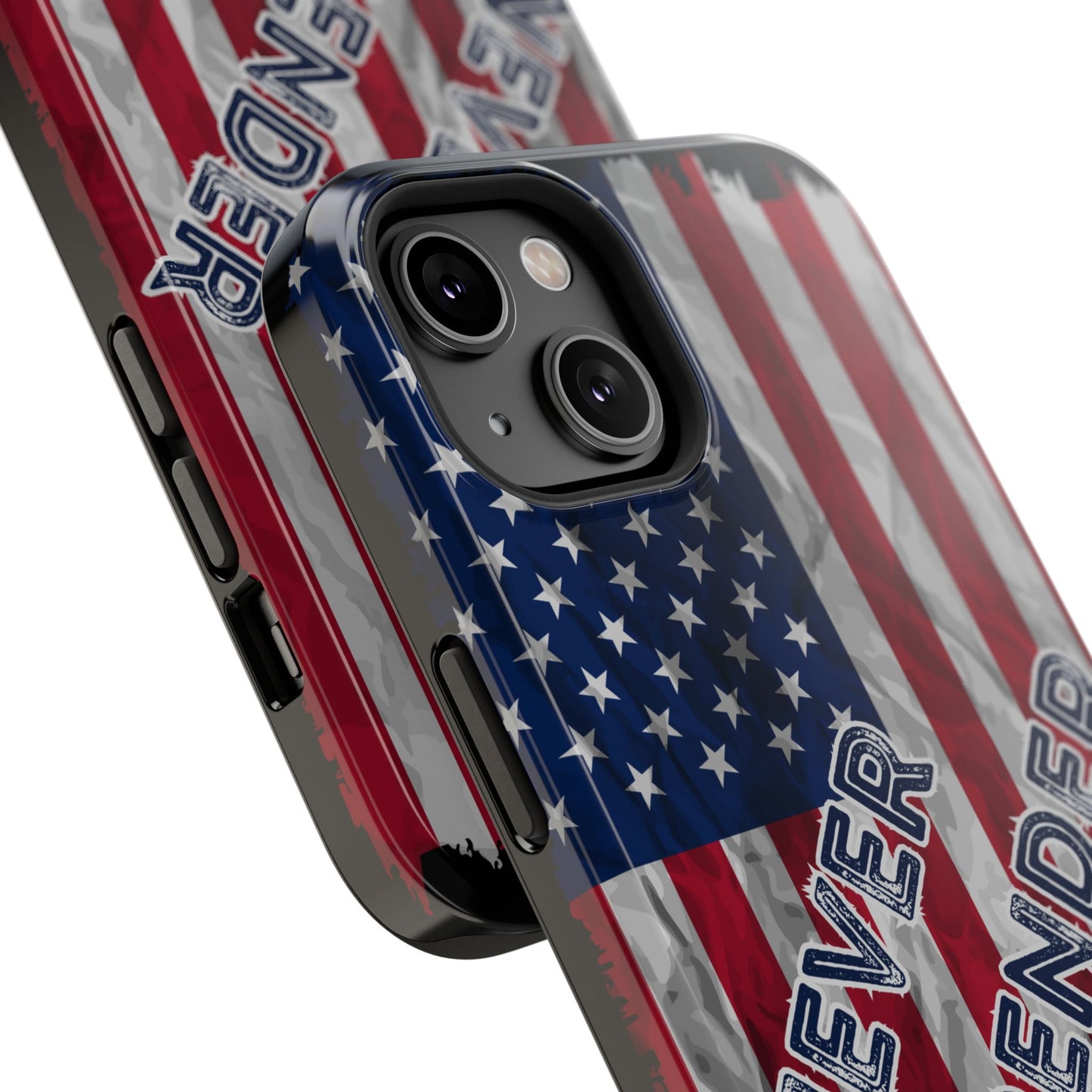 Never Surrender American Flag Impact-Resistant Cases