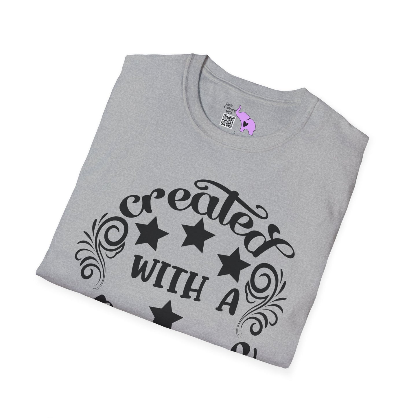 Created With A Purpose Adult T-shirt