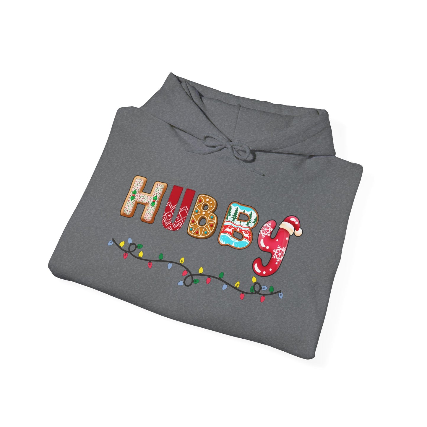 Christmas Hubby Adult Heavy Blend™ Hooded Sweatshirt