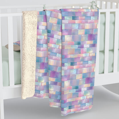 Cloudbound Panels Fleece Blanket