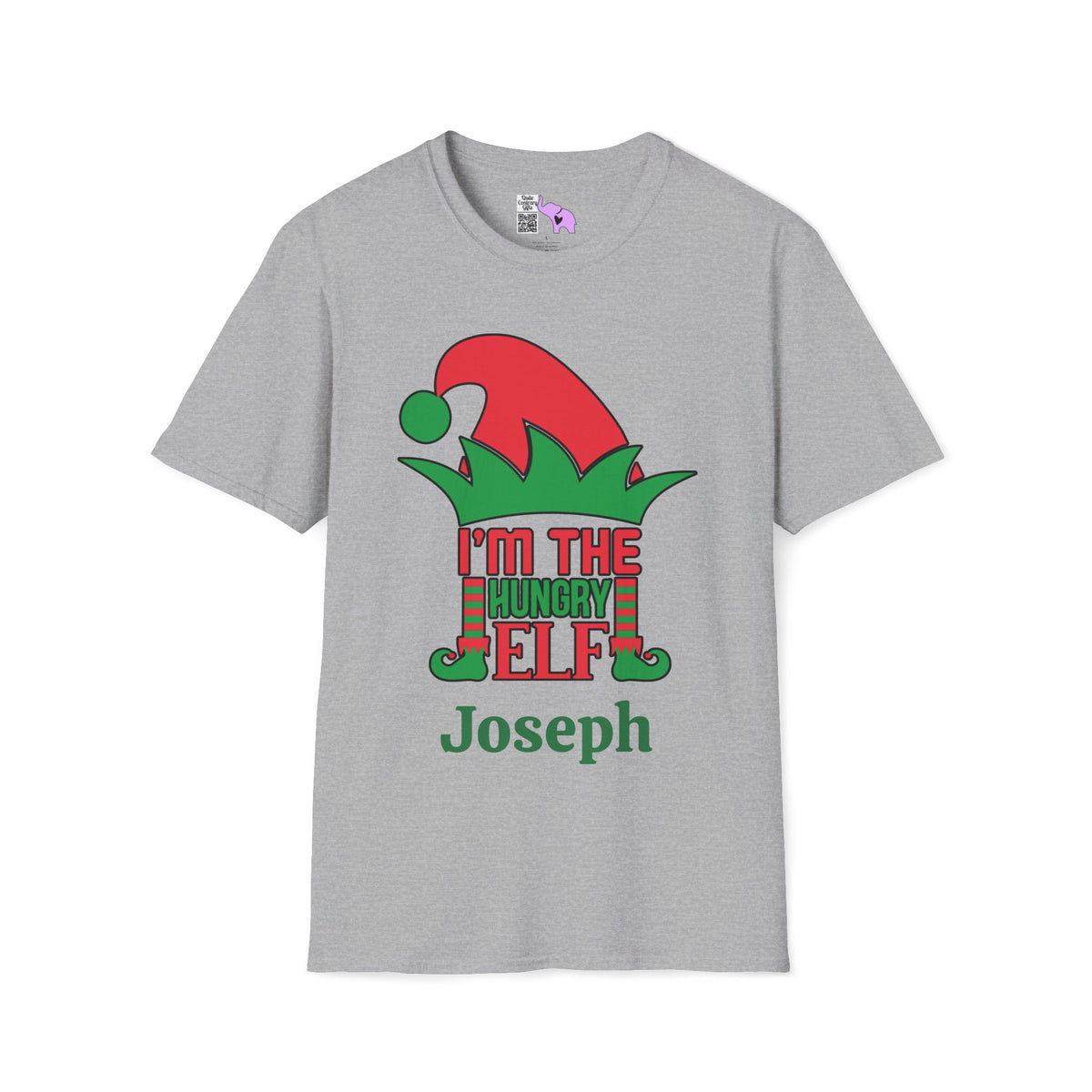 I'm The Hungry Elf Personalized Adult T-shirt