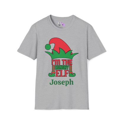 I'm The Hungry Elf Personalized Adult T-shirt