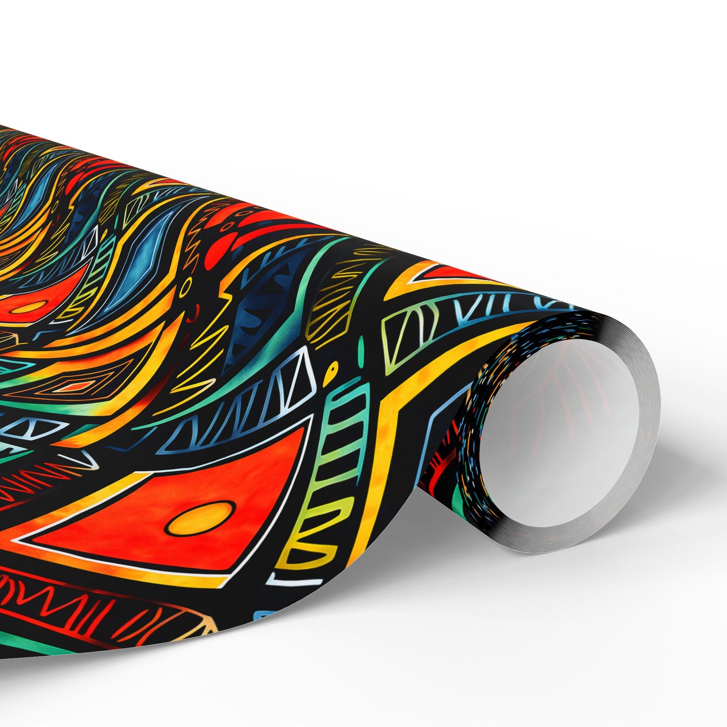 Abundance Rhythm Kwanzaa Wrapping Paper