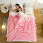 Pure Color Fleece Blanket