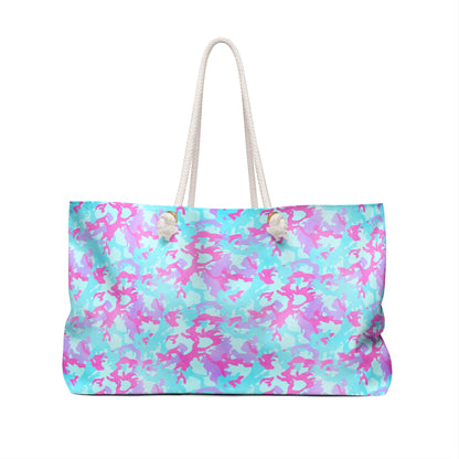 Cotton Candy Camo Weekender Bag