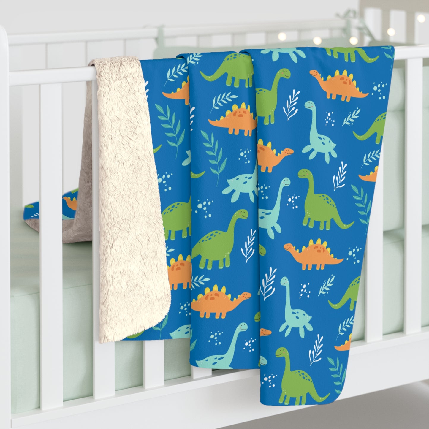 Rawr-some Rex Sherpa Fleece Blanket