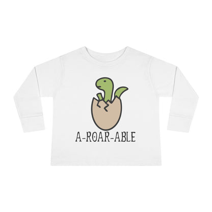A-Roar-Able Toddler Long Sleeve Tee