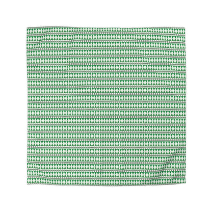 Moss Cairn Stripes Microfiber Duvet Cover