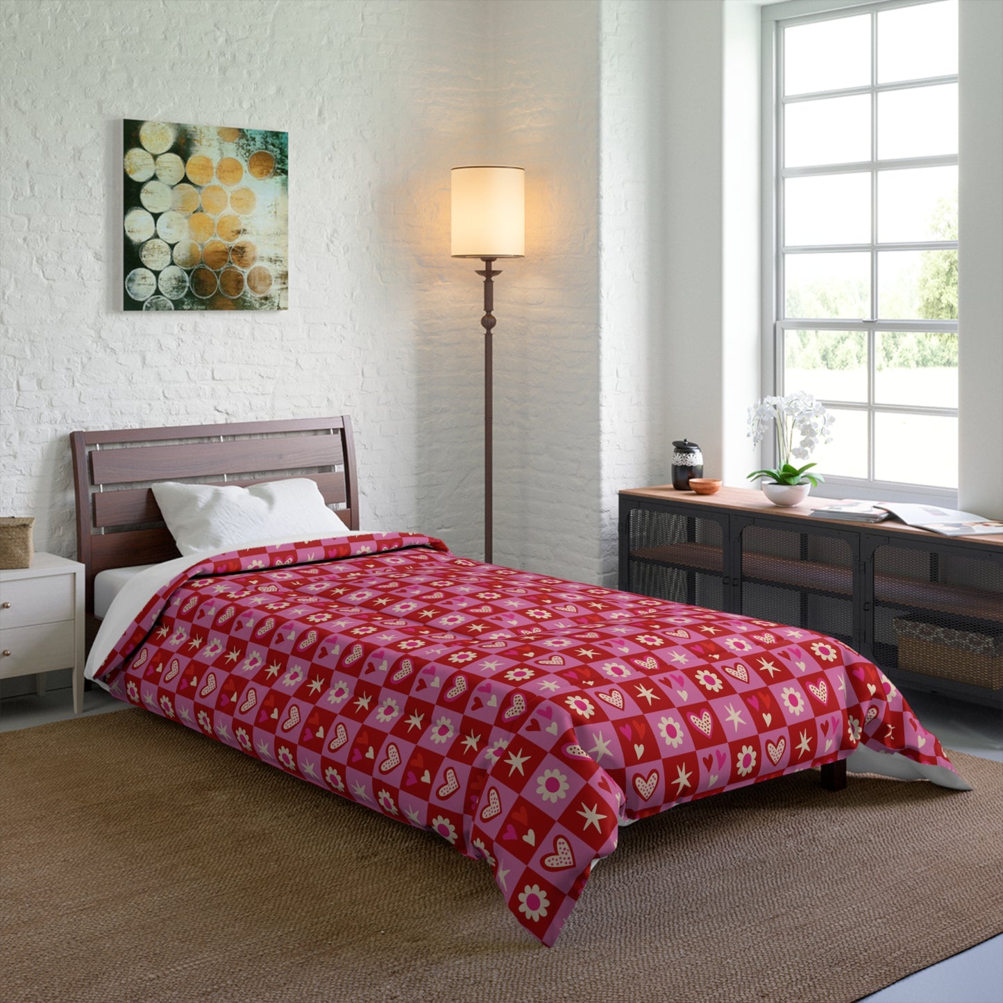 Valentine Toss Comforter