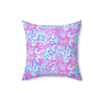 Sweet Berry Bloom Throw Pillow