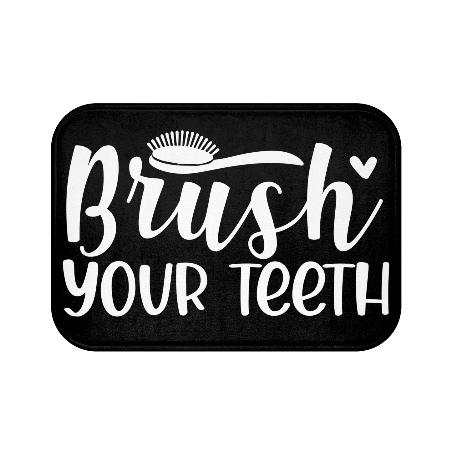 Brush Your Teeth Bath Mat